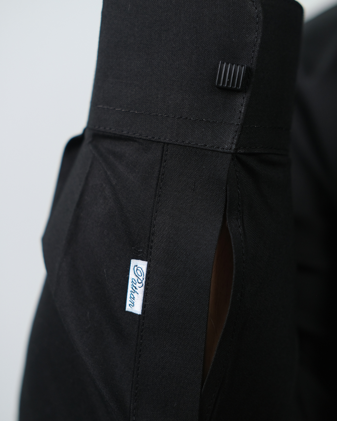 Black Premium Boski Cotton Pathani Suit for Men - Luxury Ethnic Wear | The House of Pathan