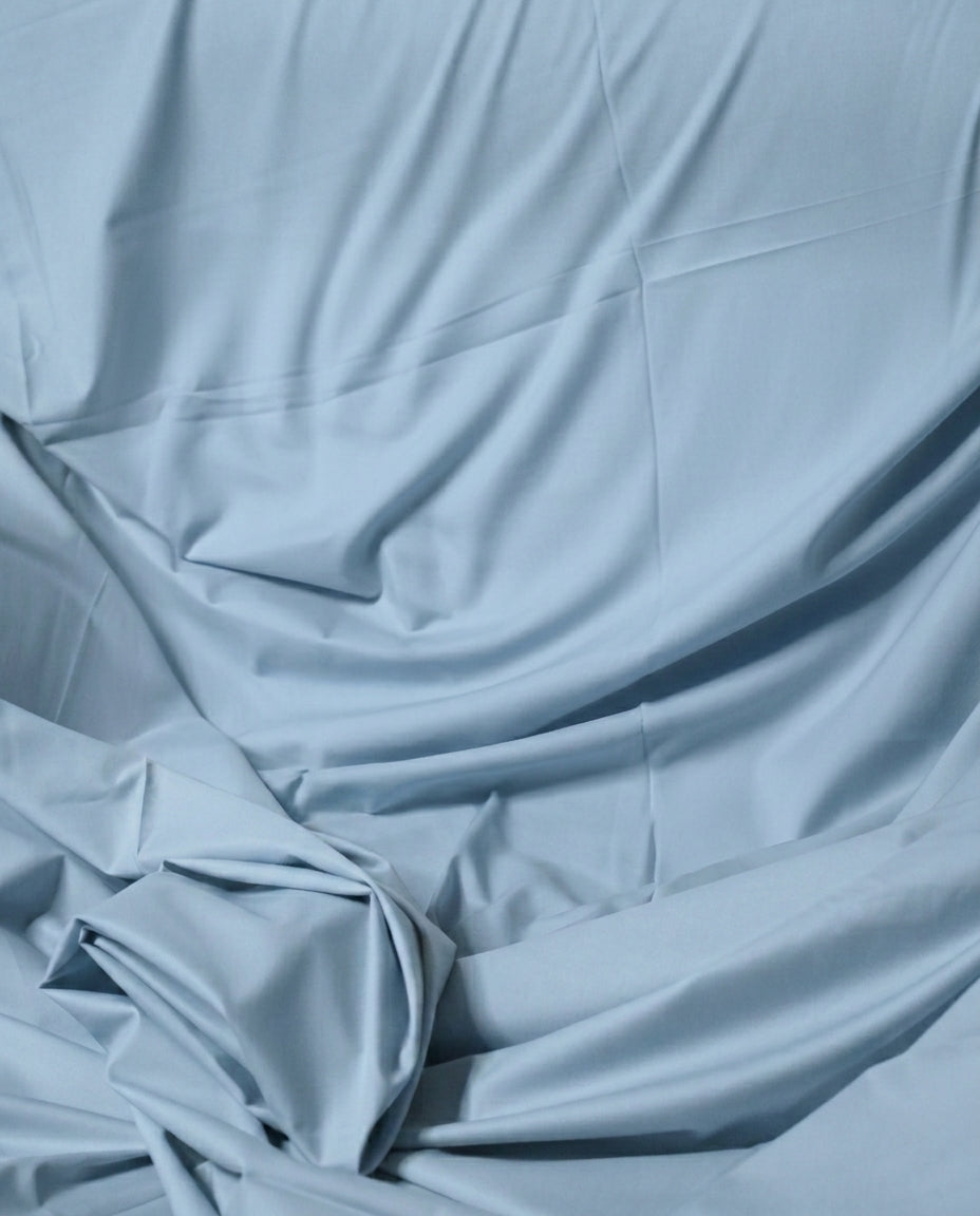 Premium Boski Unstitched Fabric for Men – Light Powder Blue | The House of Pathan