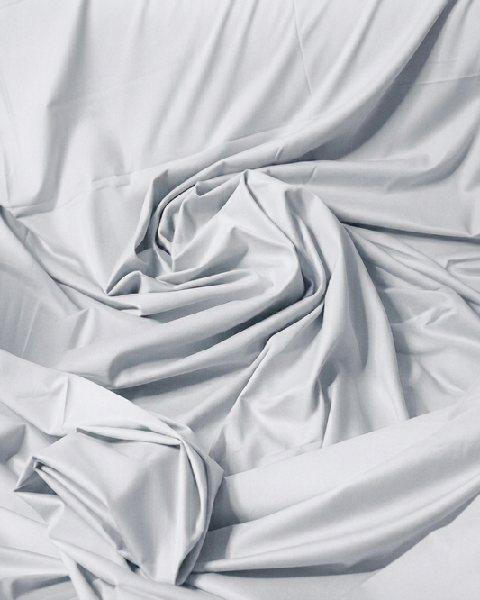 Premium Boski Unstitched Fabric for Men – Arctic Bright White | The House of Pathan