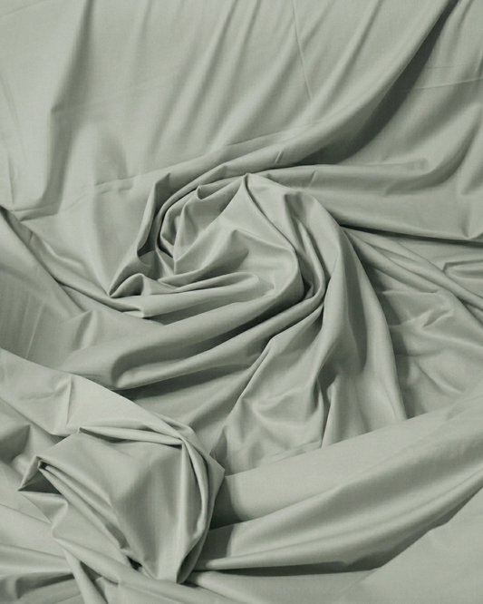 Premium Boski Unstitched Fabric for Men – Muted Sage Olive | The House of Pathan