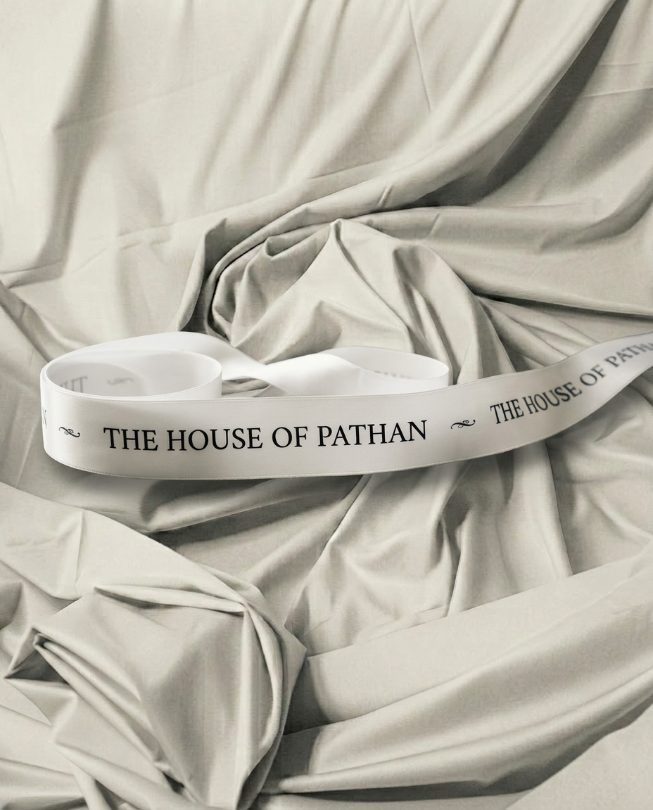 Premium Boski Unstitched Fabric for Men – Luxury Ivory Cream | The House of Pathan