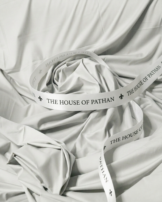 Premium Boski Unstitched Fabric for Men – Classic Off-White | The House of Pathan