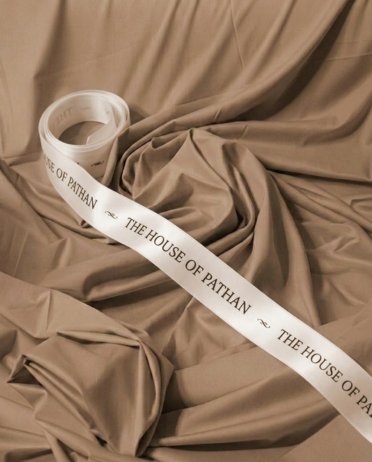 Premium Boski Unstitched Fabric for Men – Warm Caramel Brown | The House of Pathan